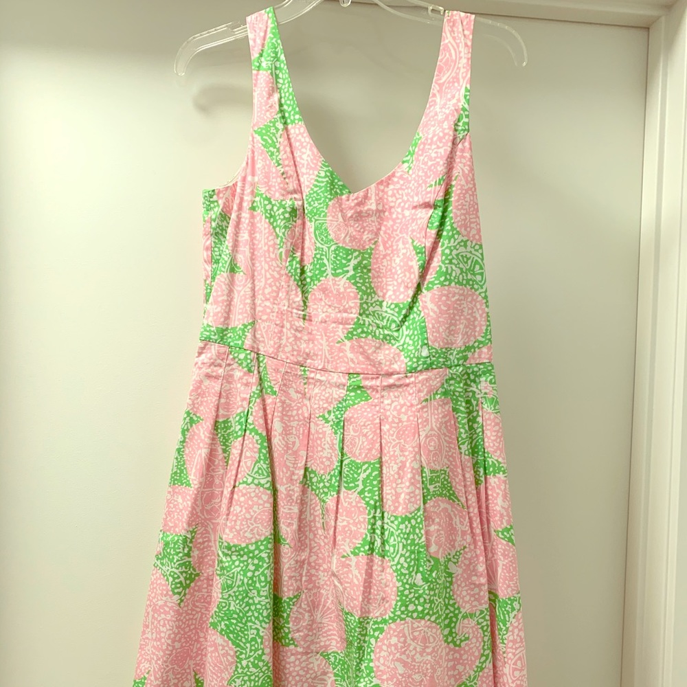 Lilly Pulitzer dress Sz 10 Limeade Cheat Ya